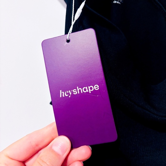 HEYSHAPE Black crossover halter bodysuit | Sculpting shapewear | Medium/Large * - Picture 12 of 12